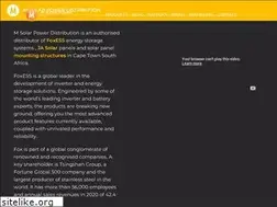 Sites similar to msolarpower.co.za