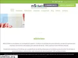 Sites similar to msoluciona.com