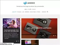 Sites similar to msonic.ee