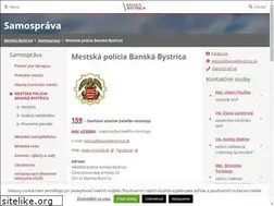 Sites similar to msp-bb.sk