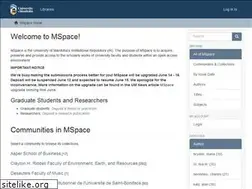 Sites similar to mspace.lib.umanitoba.ca