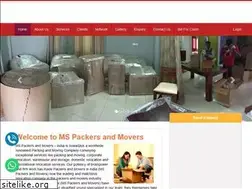 Sites similar to mspackersandmovers.in