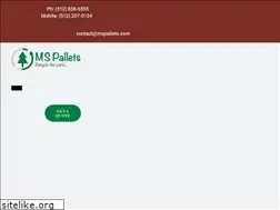 Sites similar to mspallets.com