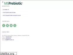 Sites similar to msprebiotic.ca