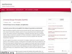 Sites similar to msritse2012.wordpress.com