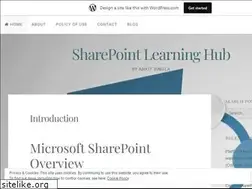 Sites similar to mssharepointsite.wordpress.com
