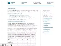 Sites similar to msshow.lt