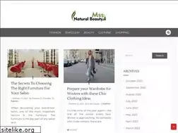Sites similar to mssnaturalbeauty.com