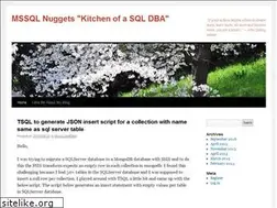 Sites similar to mssqlnuggets.wordpress.com