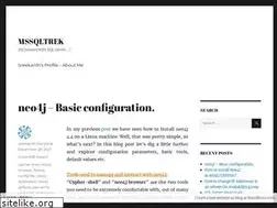 Sites similar to mssqltrek.com