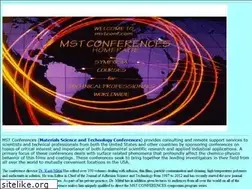 Sites similar to mstconf.com