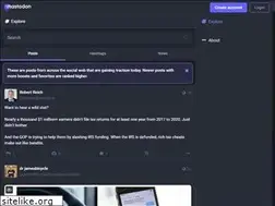 Sites similar to mstdn.io