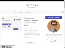 Sites similar to msteams.me