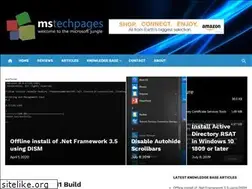 Sites similar to mstechpages.com