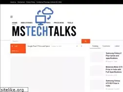 Sites similar to mstechtalks.com
