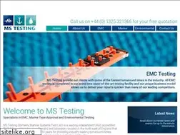 Sites similar to mstesting.co.uk