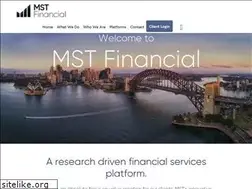 Sites similar to mstfinancial.com.au
