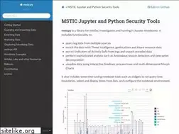 Sites similar to msticpy.readthedocs.io