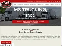 Sites similar to mstruckinginc.com