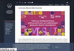 Sites similar to msu.ru