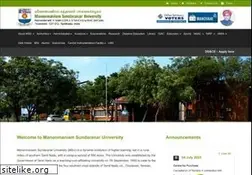 Sites similar to msuniv.ac.in