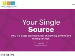 Sites similar to msuprint.com