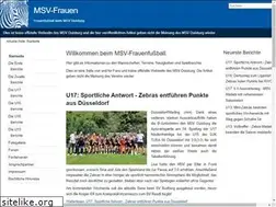 Sites similar to msv-frauen.de