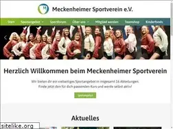 Sites similar to msv-meckenheim.de