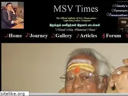 Sites similar to msvtimes.com