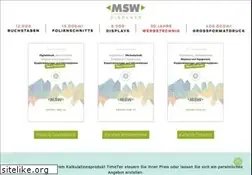 Sites similar to msw-displays.de