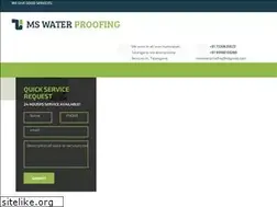 Sites similar to mswaterproofing.com