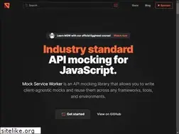 Sites similar to mswjs.io
