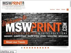 Sites similar to mswprint.com