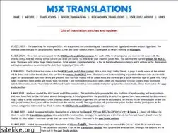 Sites similar to msxtranslations.com