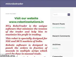 Sites similar to mt4robotrader.wordpress.com