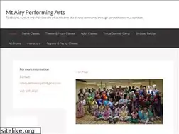 Sites similar to mtairyperformingarts.org