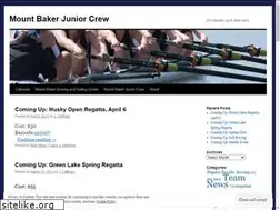 Sites similar to mtbakerjrcrew.wordpress.com