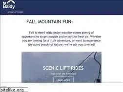 Sites similar to mtbaldyresort.com