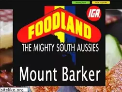 Sites similar to mtbarkerfoodland.com.au