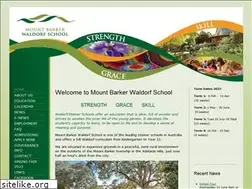 Sites similar to mtbarkerwaldorf.sa.edu.au