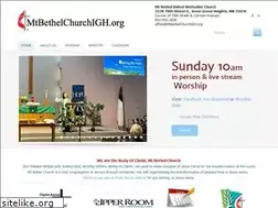 Sites similar to mtbethelchurchigh.org