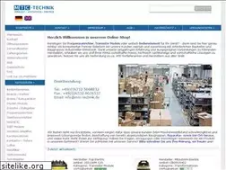 Sites similar to mtc-technik.de