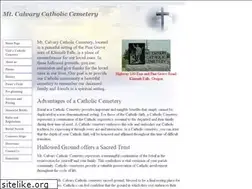 Sites similar to mtcalvarycemeterykf.org