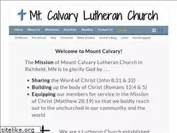 Sites similar to mtcalvaryrichfield.org
