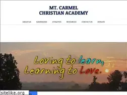 Sites similar to mtcarmelchristianacademy.org