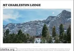 Sites similar to mtcharlestonlodge.com