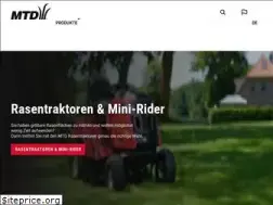 Sites similar to mtd-de.com