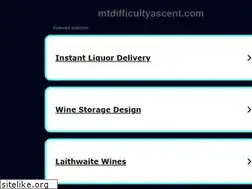 Sites similar to mtdifficultyascent.com