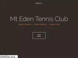 Sites similar to mtedentennis.co.nz