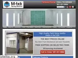 Sites similar to mtekspraybooths.net